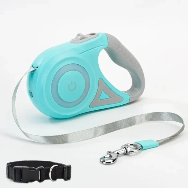 Dog Leash Retractable Leash And Dog Collar Spotlight Automatic Pet Dog Cat Traction Rope For Small Medium Dogs Pet Product - Image 7